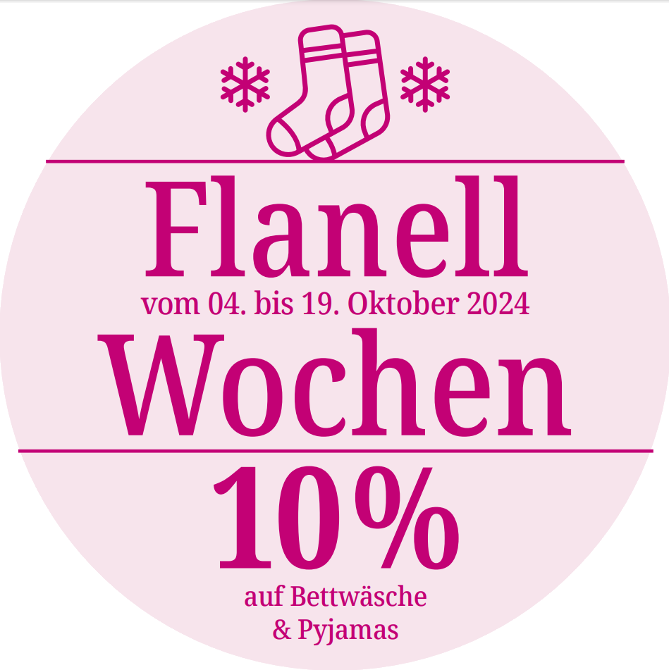 Flanell-Wochen bei Betten Hönscheidt